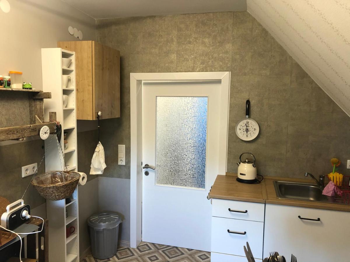 Ferienwohnung Am Haineberg Porta Westfalica Bagian luar foto
